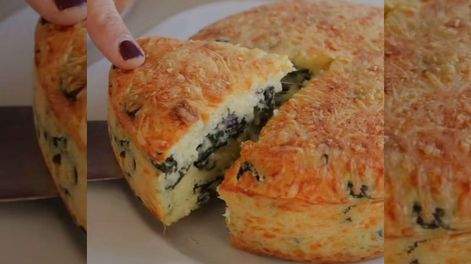 Sin gluten: cómo hacer un delicioso budín de espinaca y queso para el almuerzo o la cena