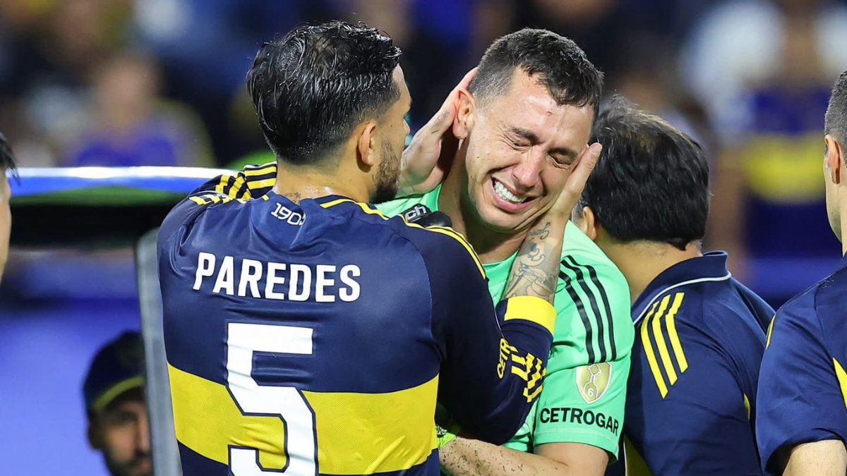 Se confirmó el grado de lesión de Agustín Marchesín en Boca