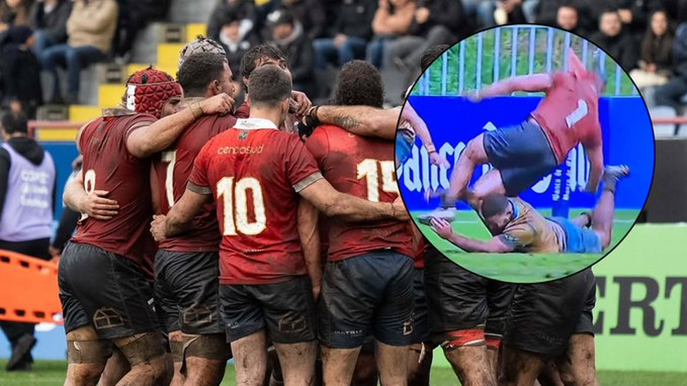 Batalla campal entre Chile y Uruguay en rugby: tres expulsados y una grave lesión.