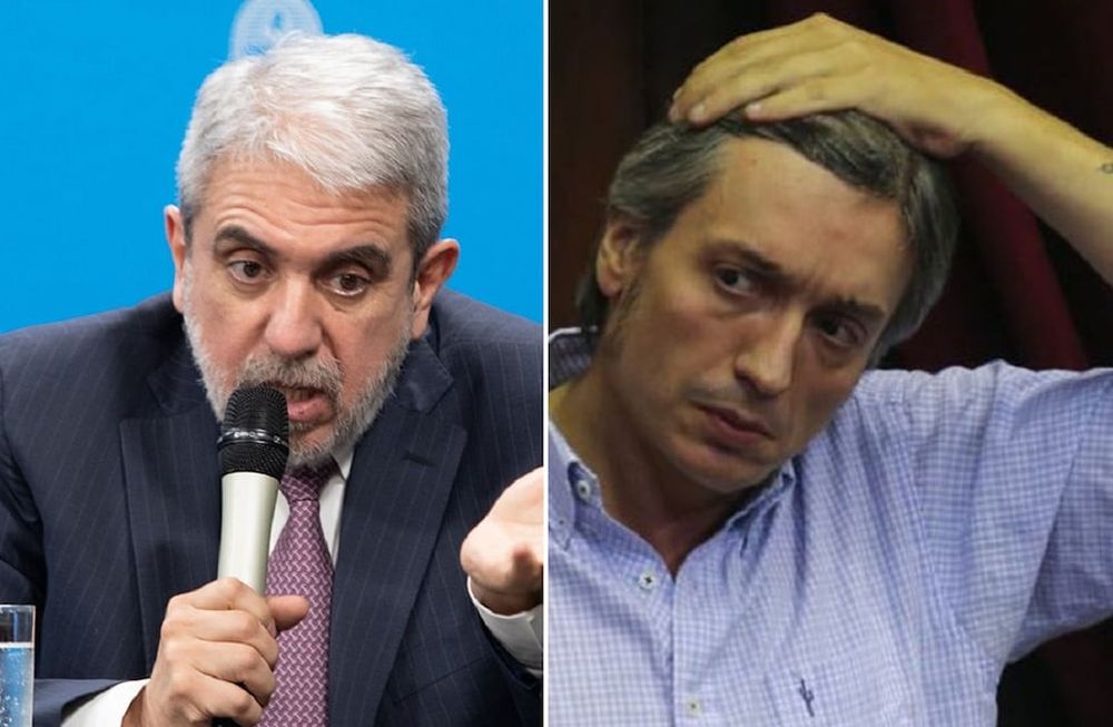 Aníbal Fernández, picante contra Máximo Kirchner: Si no te gusta, esperemos a que vos seas presidente