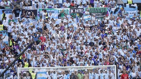 Argentina- Arabia Saudita. Fotos gentileza Clarín