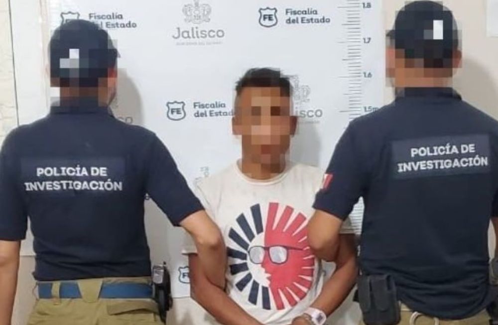 La Fiscalía Especial Regional llevó a cabo la detención del presunto agresor el pasado martes. Así lo informó el gobernador de Jalisco, Enrique Alfaro. Foto: Gentileza Enrique Alfaro en X.