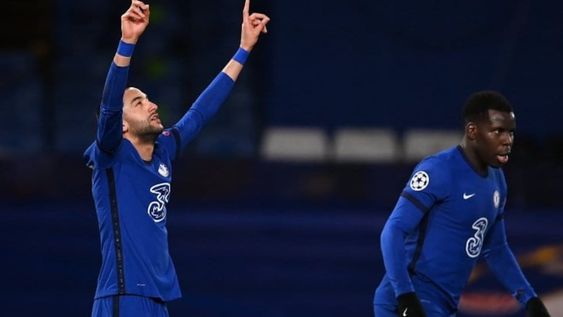 El equipo del Cholo perdió en Stamford Bridge ante los de Thomas Tuchel por 2-0 con goles de Ziyech y Emerson por la vuelta de los octavos de final. / Gentileza.
