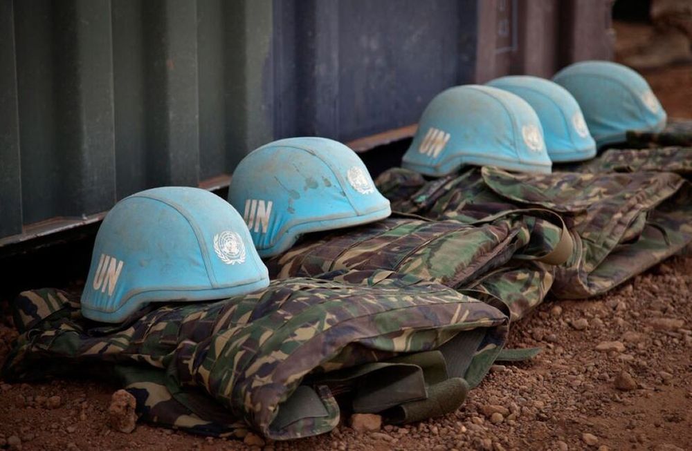 Cascos azules gaboneses, fuerzas de mantenimiento de la paz. Gentileza / Tribuna Feminista