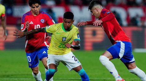 Los Andes | ¿Brasil y Chile entran en la predicción de la inteligencia artificial? (Foto: AP).