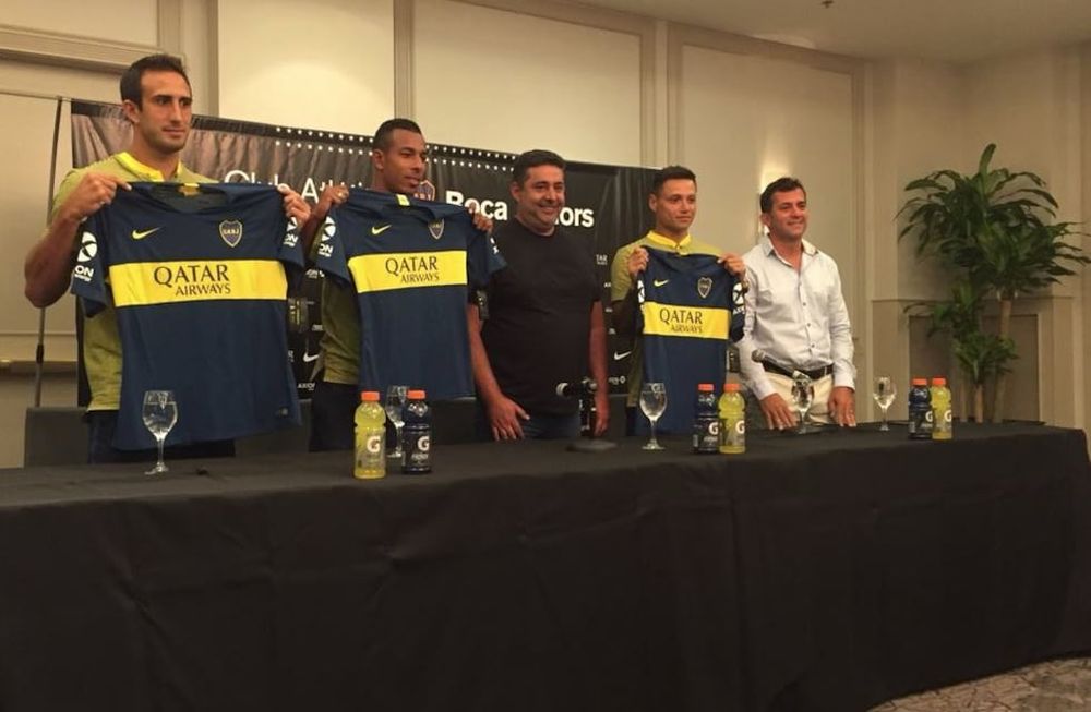 Boca Juniors presentó a sus refuerzos en Estados Unidos