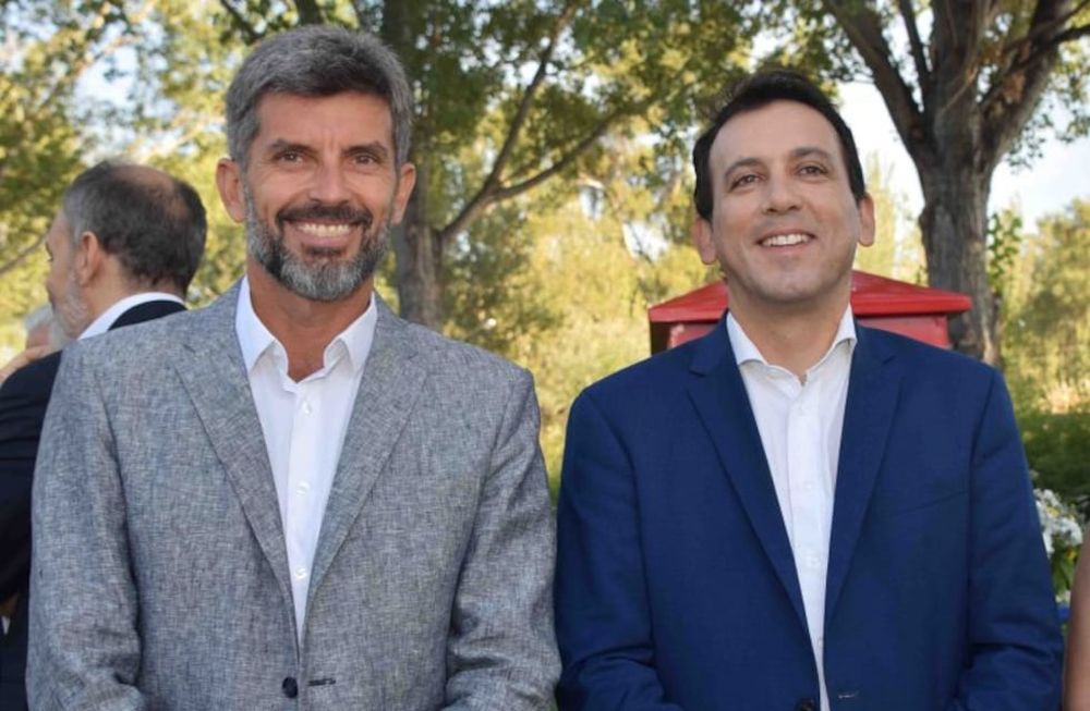 Suarez y García Zalazar, los intendentes anfitriones.