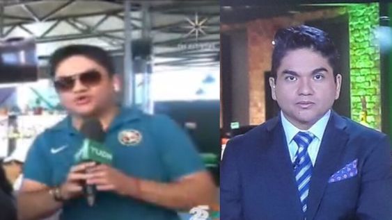 Por la incomodidad que causó el comentario, los comensales rieron al igual que los periodistas que estaban en el estudio. Foto: Captura video / Twitter.