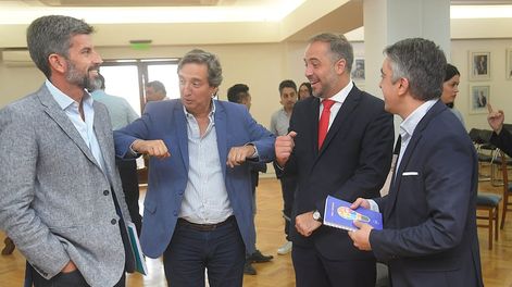 Los Andes | Ulpiano Suárez (Capital), Emir Félix (San Rafael), Matías Stevanato (Maipú) y Sebastián Bragagnolo (Luján). El maipucino podría perder la mayoría en el Concejo Deliberante.