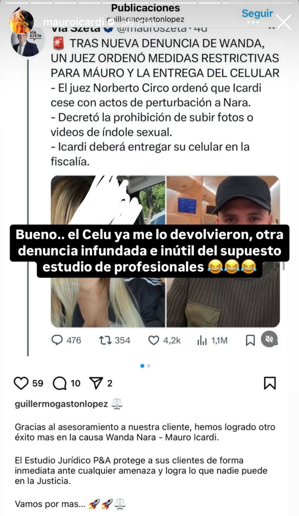 La respuesta de Mauro Icardi a las críticas por su relación con la China Suárez (2).jpeg