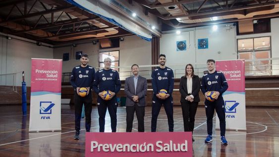 Prevención Salud se suma al sueño mundialista de las selecciones argentinas de vóley