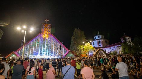 El evento religioso se desarrolla en el departamento de Las Heras cada 11 de febrero | Municipalidad de Las Heras&nbsp;