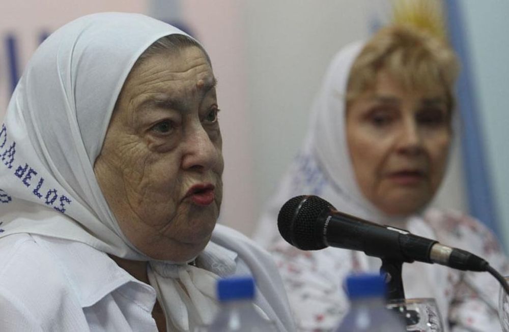 HEBE DE BONAFINI. Destacó que la patria se construye con trabajadores como en la época de Perón, siendo kirchneristas, no justicialistas (Archivo / DyN).