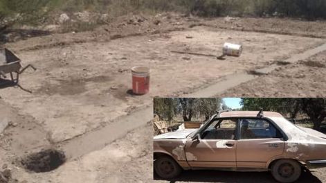 Cambió su auto por un terreno para construir un merendero y ayudar a más de 300 niños en Junín. Foto: Gentileza Brisa Moyano.