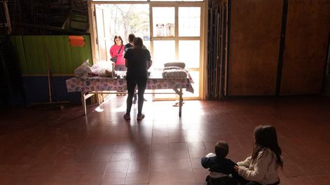 Comedor Santa Faustina | Archivo Los Andes