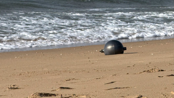Unas extrañas esferas aparecieron en una playa de Australia.&nbsp;