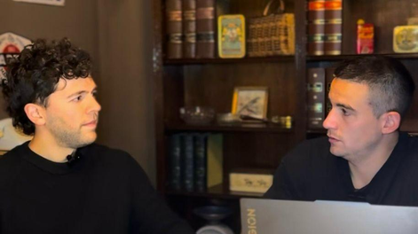 Juan y Agus, los fundadores de Veta en acción