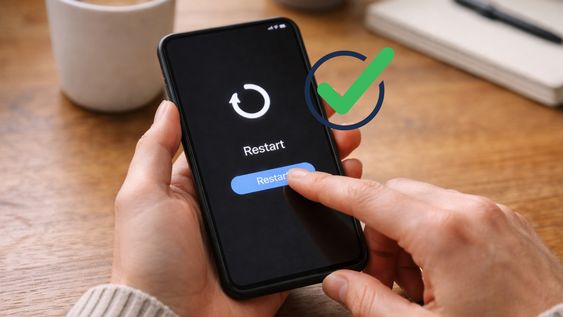 Reiniciar tu celular