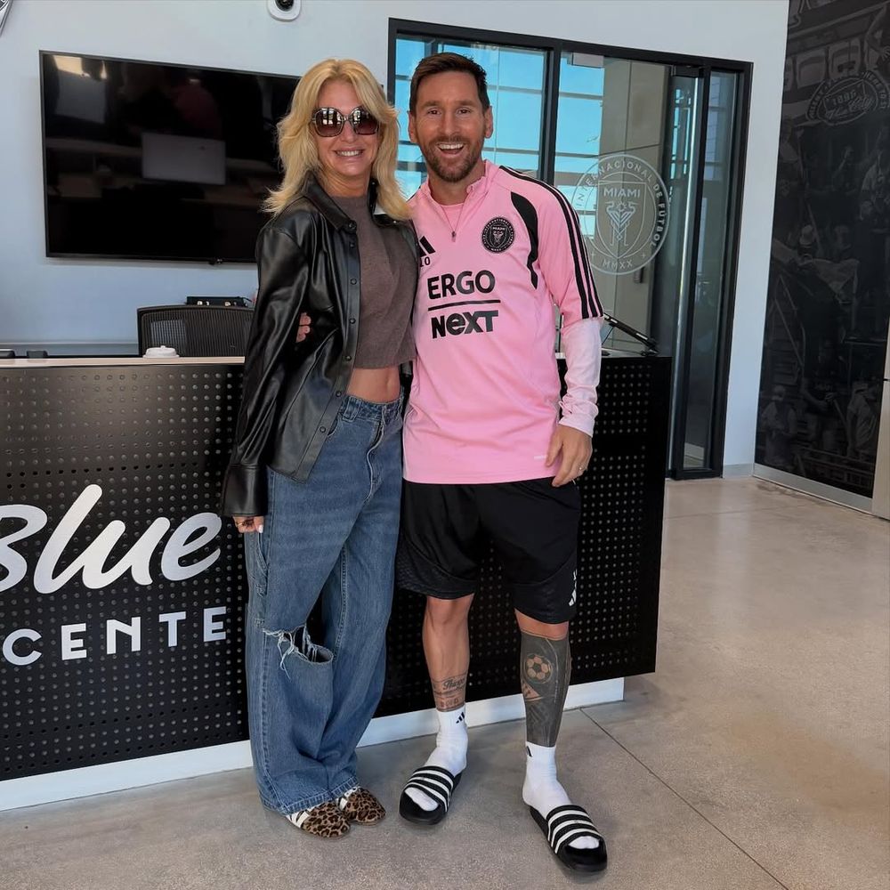 Yanina Latorre compartió en Instagram su encuentro con Lionel Messi.