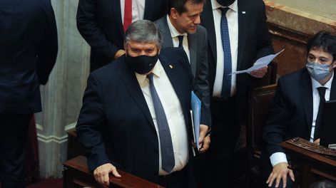 Los Andes | El jefe del bloque de senadores oficialistas, José Mayans (Foto: Federico López Claro)