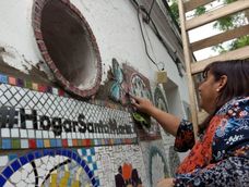 Una visita al Hogar Santa Marta