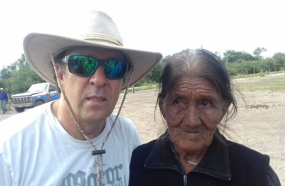 Su segunda casa: Héctor, el mendocino que desde hace 18 años viaja con ayuda al Impenetrable