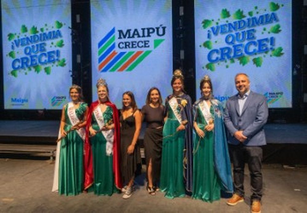Maipú disfrutó del espectáculo “Vendimia que Crece” y la representante del distrito de General Gutiérrez| Gentileza 
