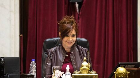Los Andes | La vicepresidenta Cristina Kirchner presidirá la sesión de este miércoles en el Senado (Foto: Prensa CFK)