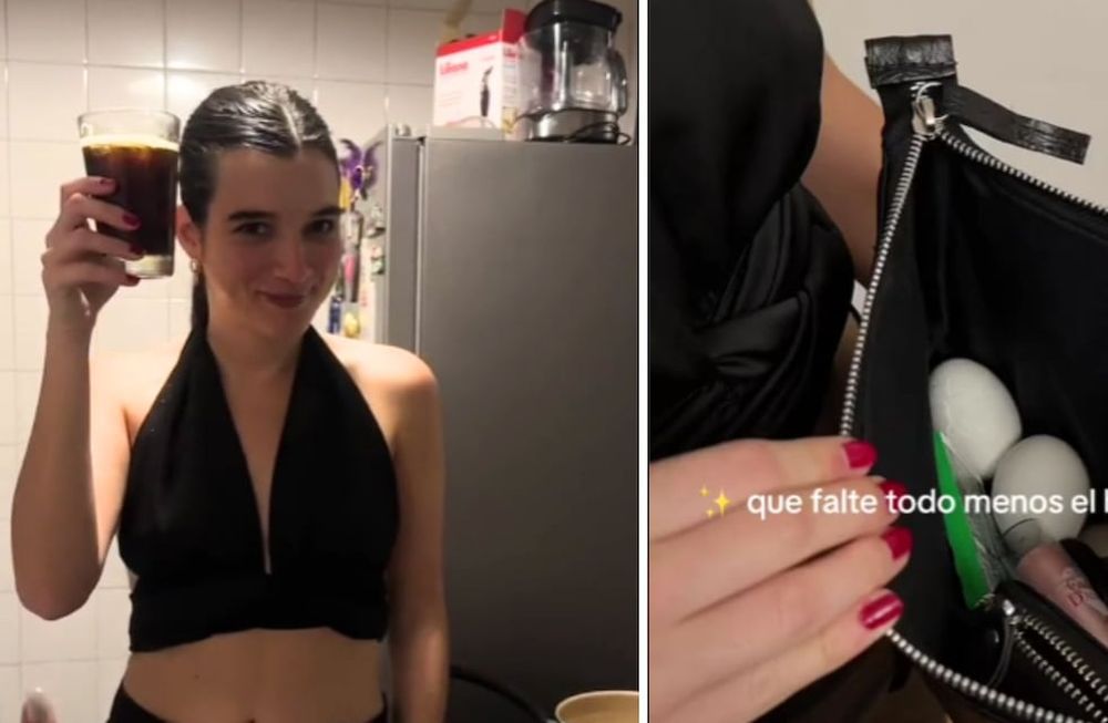 Fue a la Bresh con dos huevos hervidos en su cartera / Captura de video