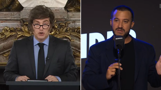 Milei respaldó la denuncia contra Tomás Rebord&nbsp;