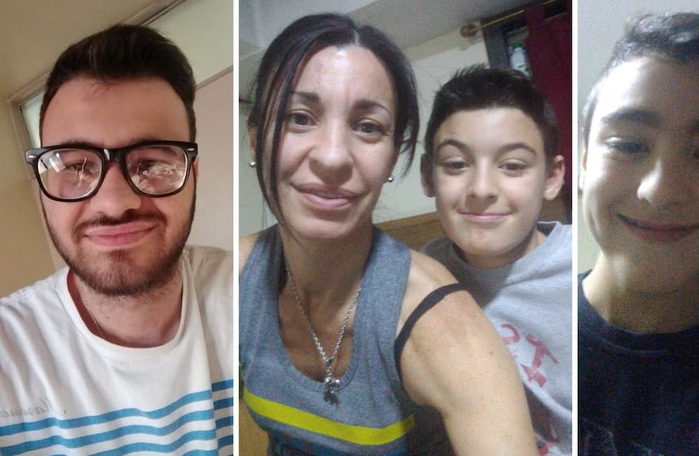 Christian, Vanesa y dos de sus hijos están aislados pero transitan la parte final de su recuperación. Tras el alta, deberán hacer cuarentena por 14 días en su casa. Foto: Gentileza
