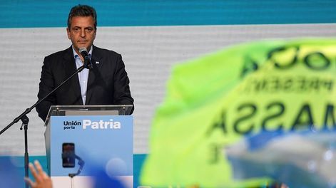 Los Andes | Sergio Massa enfrentará a Javier Milei en balotaje el próximo 19 de noviembre por la presidencia de Argentina. (AP)