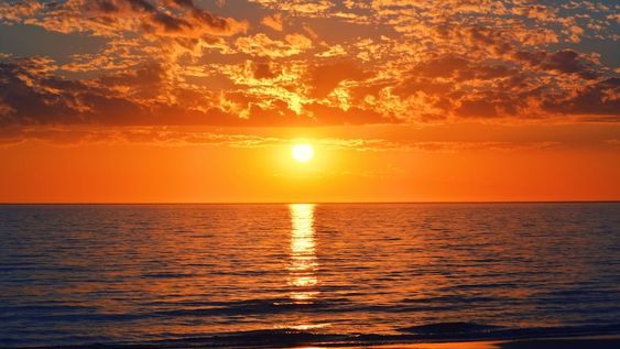 Así se ve la Golden Hour en la costa, con los últimos rayos de sol. | Imagen ilustrativa / Web