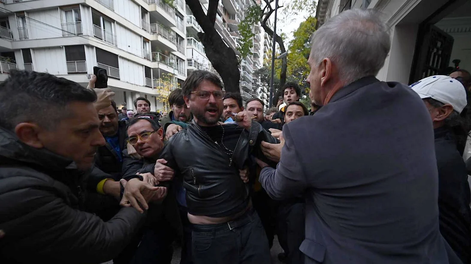 Detuvieron a Juan Grabois tras ocupar el edificio del ex instituto Juan Domingo Perón