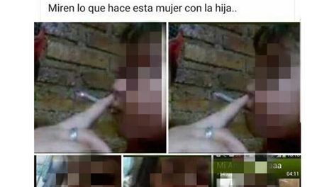 Detenida en Guaymallén por hacer fumar marihuana a su hija de 2 años y subirlo a Facebook