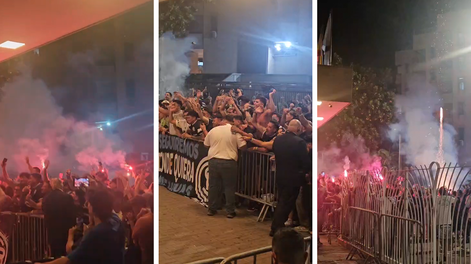 La Lepra ya se vive en Brasil: aliento en la previa ante Fluminense.