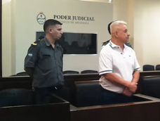 Carlos Díaz, acusado del femicidio de Ivana Molina. Captura de video / Poder judicial.