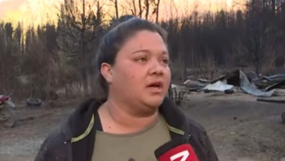 Habló Rocío Brizuela, la mujer acusada de generar los incendios en la Patagonia.