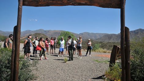Los Andes | Las visitas guiadas, organizadas por la Municipalidad de Ciudad, permiten recorrer esta reserva ubicada en El Challao. / Foto: Claudio Gutiérrez