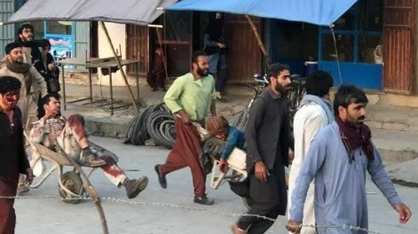 Los Andes | Doble atentado suicida en Kabul, Afganistán. / Twitter @BarzanSadiq