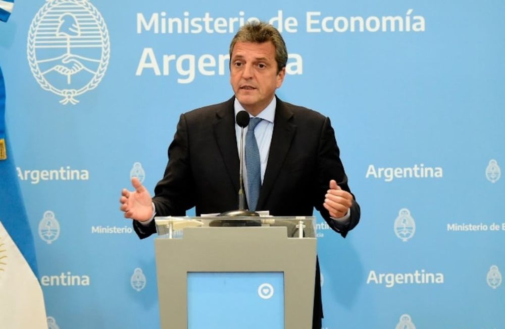 Ministro de Economía, Sergio Massa