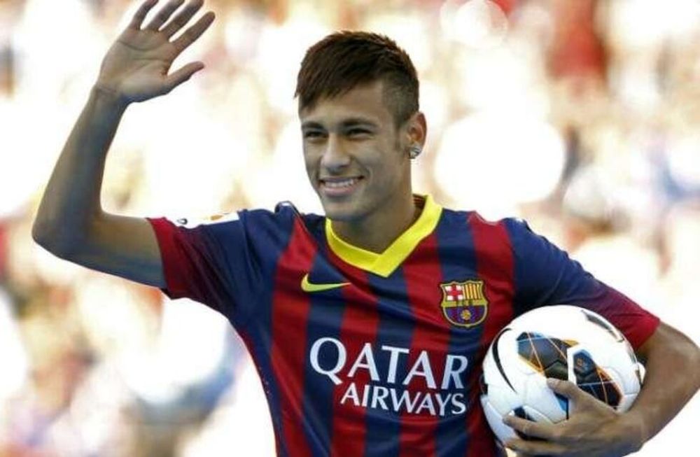 Neymar sufrió un esguince de tobillo y es duda para el debut