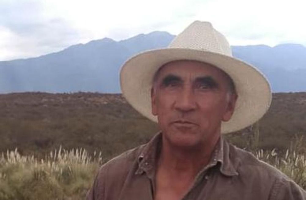 Roberto Aldecua, presidente de la cooperativa Aromáticas Sancarlinas. Foto: Gentileza Municipalidad de San Carlos