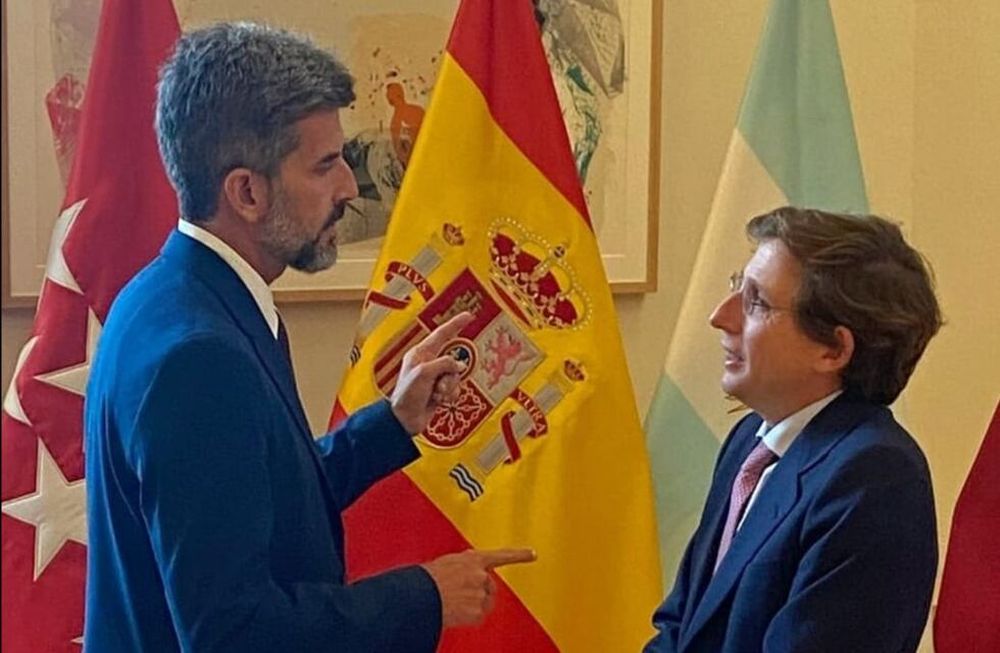 Ulpiano Suarez fue recibido por el Alcalde de Madrid, para fortalecer lazos entre ambas ciudades