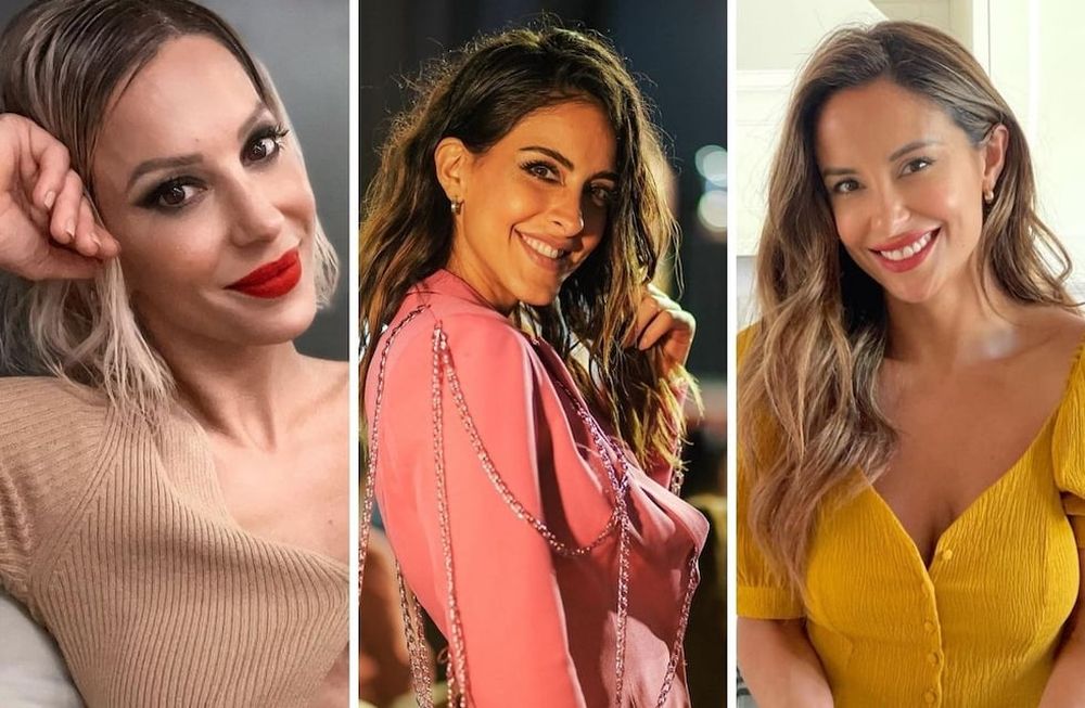 Noelia Marzol, Celeste Muriega y Lourdes Sánchez con la misma bikini.