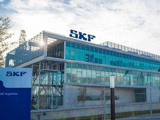 La empresa sueca especializada en la fabricación de rodamientos, SKF, su planta ubicada en Tortuguitas, Buenos Aires.