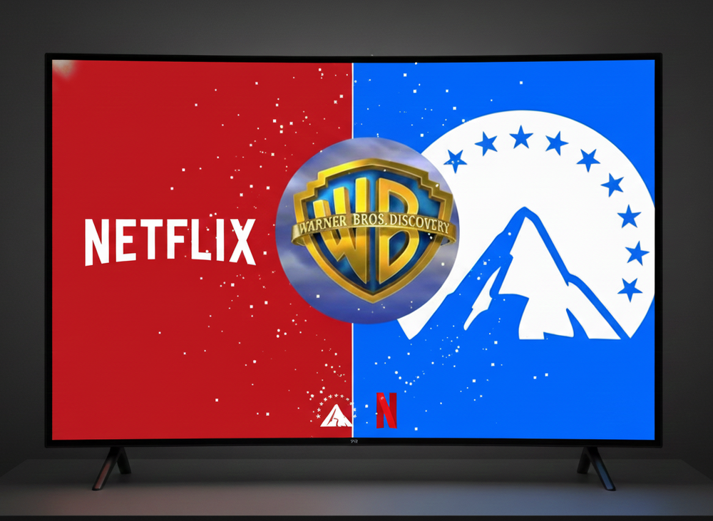 Paramount se mete en la pelea con Netflix para adquirir Warner Bros.