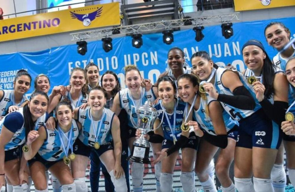 Las Panteras, campeonas en San Juan. / Télam