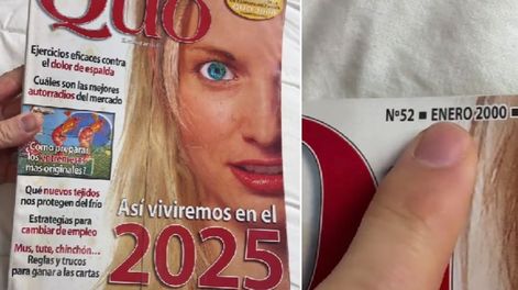 Los Andes | Una revista del año 2000 predice cómo será el año 2025 / Captura de video @jorgeamor