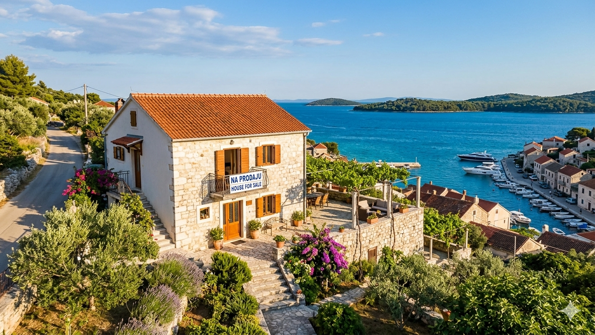 Heredó una casa en Croacia, no pudo venderla y al querer regalarla recibió llamados de todo el país